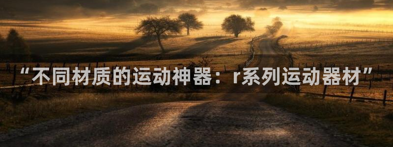 熊猫体育官网下载招商电话：“不同材质的运动神器：r系列运动器