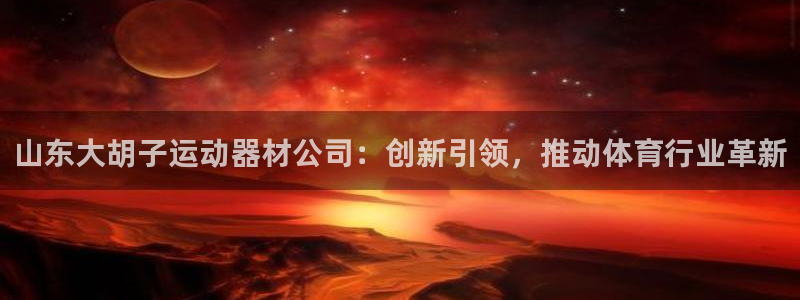 熊猫体育官网下载平台是正规平台吗知乎：山东大胡子运动器材公司